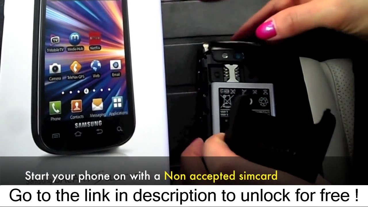 Unlock Code For Galaxy S 4g Free